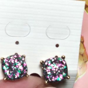 ♠️ Kate Spade ♠️ Glitter stud earrings